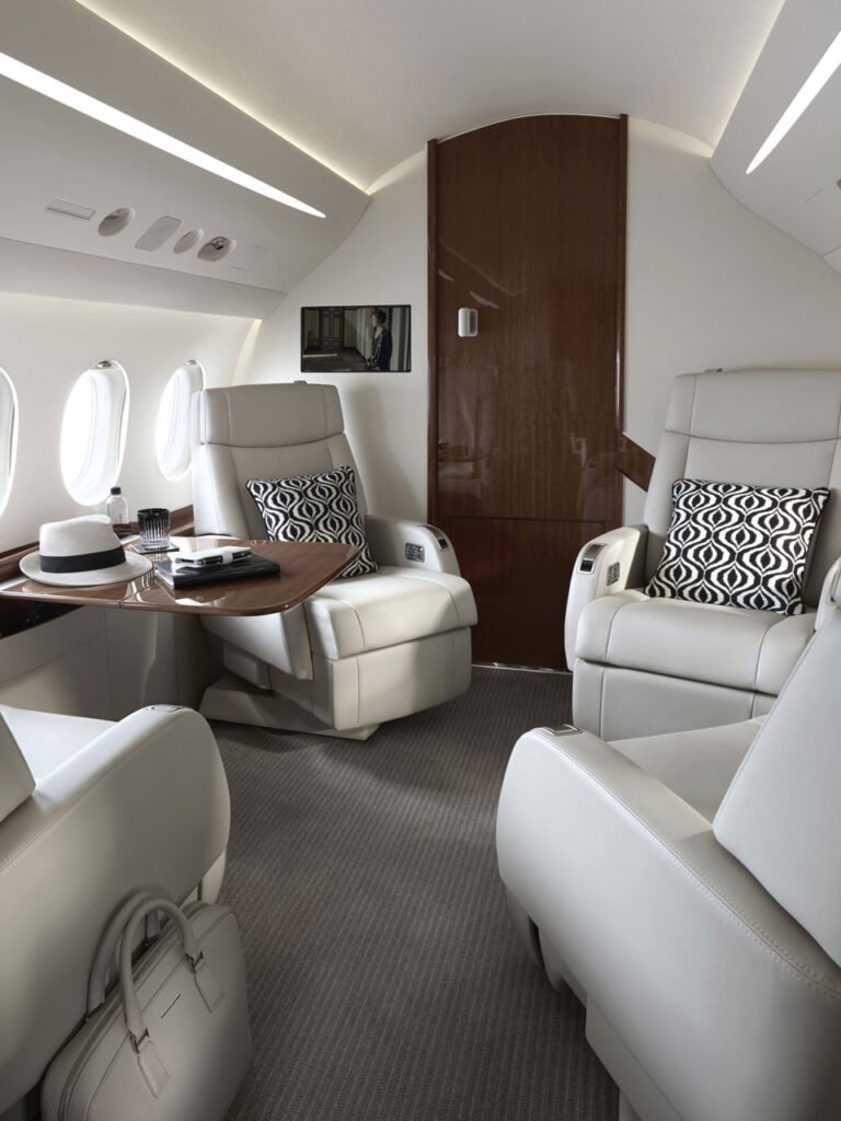 Intérieur d'avion Dassault